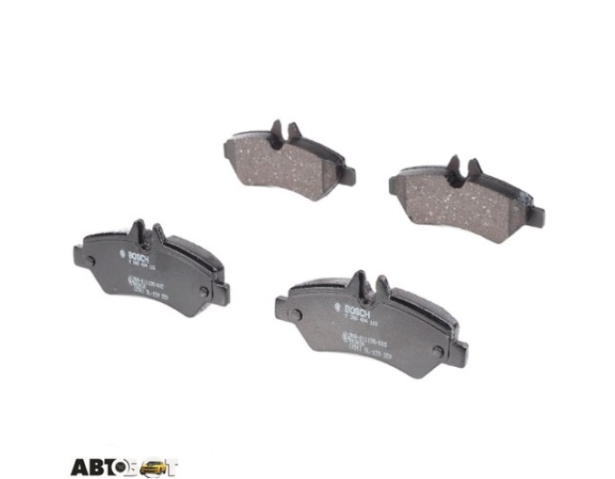 Тормозные колодки Bosch 0 986 494 123, цена: 3 881 грн.