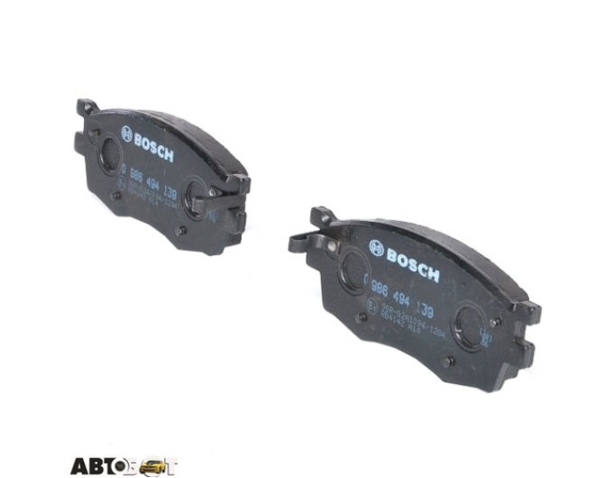 Тормозные колодки Bosch 0 986 494 139, цена: 2 399 грн.