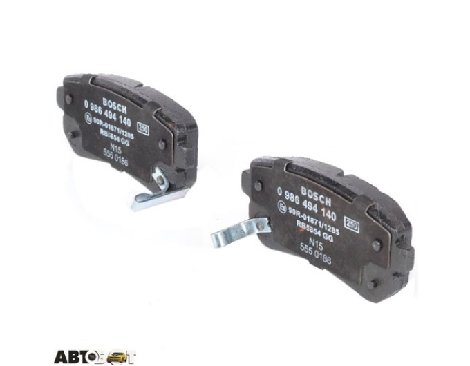 Тормозные колодки Bosch 0 986 494 140, цена: 2 009 грн.
