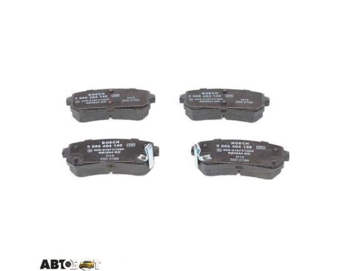 Тормозные колодки Bosch 0 986 494 140, цена: 2 009 грн.