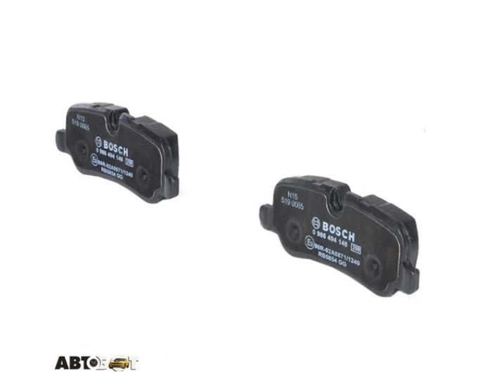 Тормозные колодки Bosch 0 986 494 148, цена: 2 382 грн.