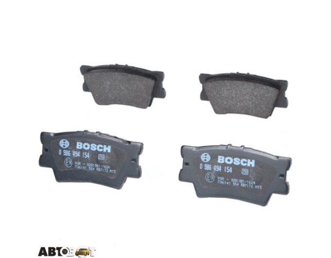 Гальмівні колодки Bosch 0 986 494 154, ціна: 2 033 грн.