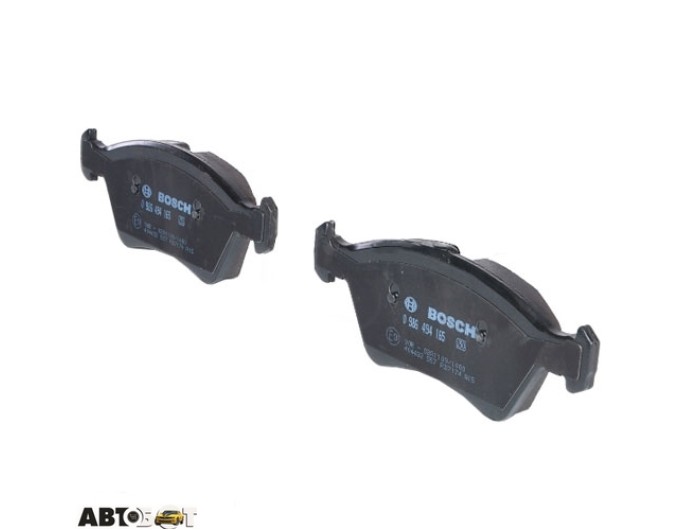 Тормозные колодки Bosch 0 986 494 165, цена: 4 796 грн.