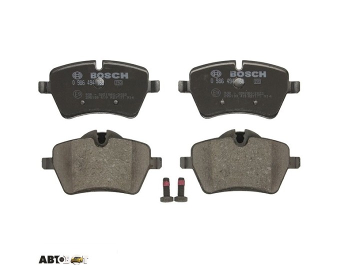 Тормозные колодки Bosch 0 986 494 168, цена: 3 153 грн.