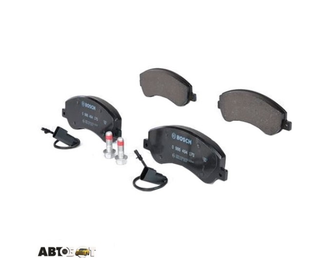 Тормозные колодки Bosch 0 986 494 170, цена: 3 563 грн.
