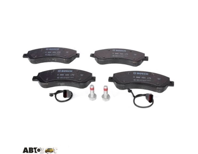 Тормозные колодки Bosch 0 986 494 170, цена: 3 563 грн.