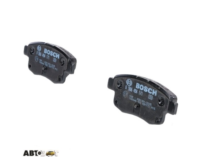 Тормозные колодки Bosch 0 986 494 171, цена: 2 899 грн.