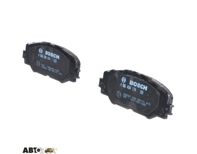 Гальмівні колодки Bosch 0 986 494 174, ціна: 2 799 грн.