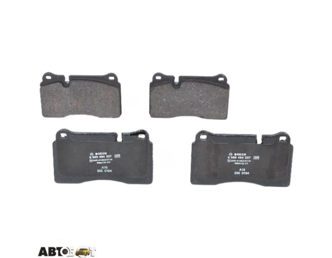 Тормозные колодки Bosch 0 986 494 207, цена: 4 494 грн.
