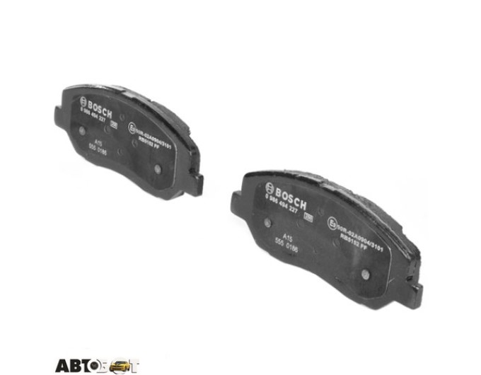 Тормозные колодки Bosch 0 986 494 227, цена: 3 261 грн.