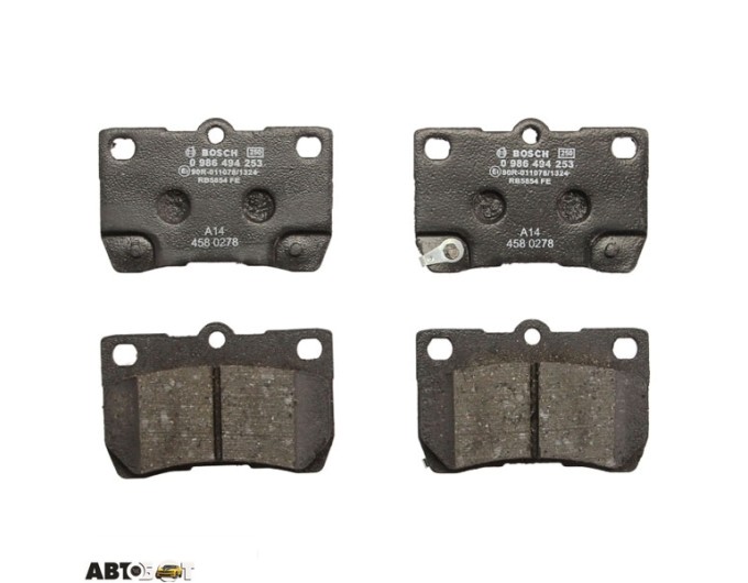 Тормозные колодки Bosch 0986494253, цена: 2 176 грн.