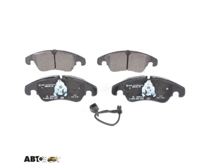 Тормозные колодки Bosch 0 986 494 259, цена: 5 171 грн.