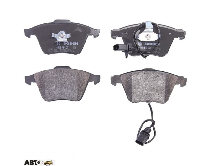 Тормозные колодки Bosch 0 986 494 271, цена: 4 240 грн.