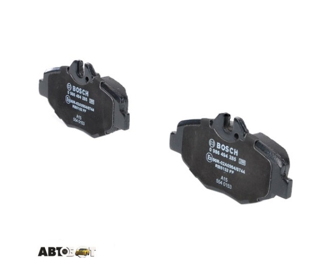 Тормозные колодки Bosch 0 986 494 285, цена: 3 472 грн.