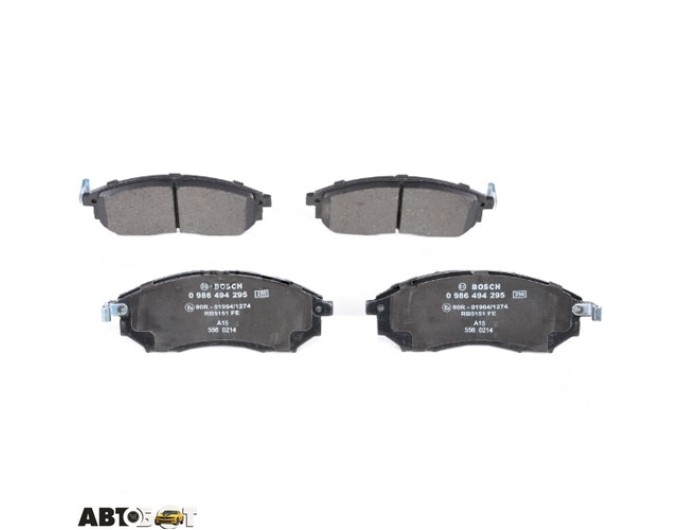 Тормозные колодки Bosch 0 986 494 295, цена: 2 799 грн.