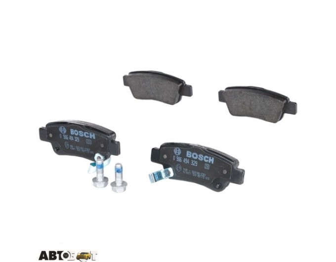 Тормозные колодки Bosch 0 986 494 329, цена: 2 698 грн.