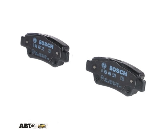 Тормозные колодки Bosch 0 986 494 329, цена: 2 698 грн.