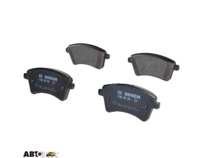 Тормозные колодки Bosch 0 986 494 332, цена: 2 851 грн.