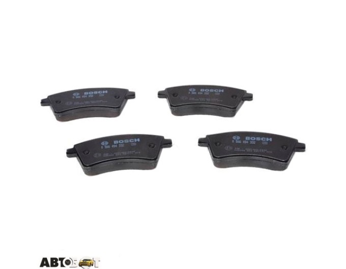 Тормозные колодки Bosch 0 986 494 332, цена: 2 851 грн.