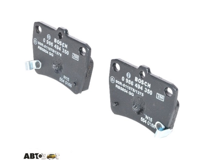 Тормозные колодки Bosch 0 986 494 350, цена: 1 537 грн.