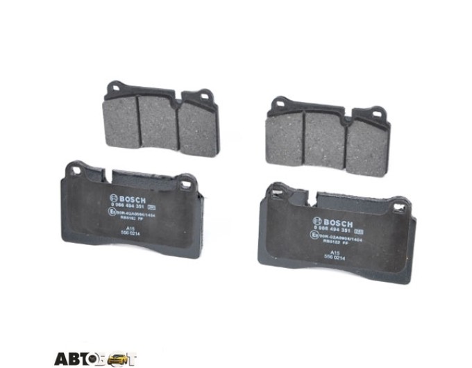 Тормозные колодки Bosch 0986494351, цена: 3 373 грн.