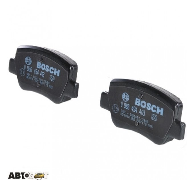 Тормозные колодки Bosch 0 986 494 403, цена: 1 198 грн.