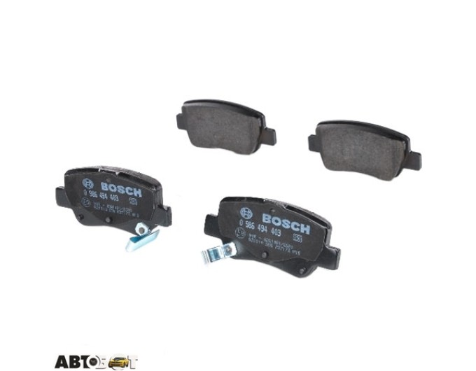 Тормозные колодки Bosch 0 986 494 403, цена: 2 200 грн.