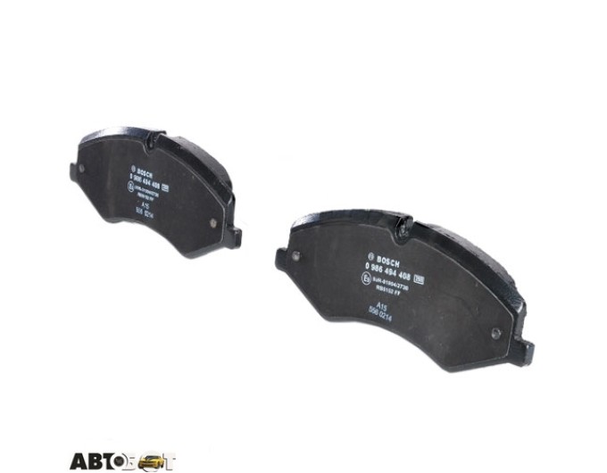 Тормозные колодки Bosch 0 986 494 408, цена: 4 037 грн.