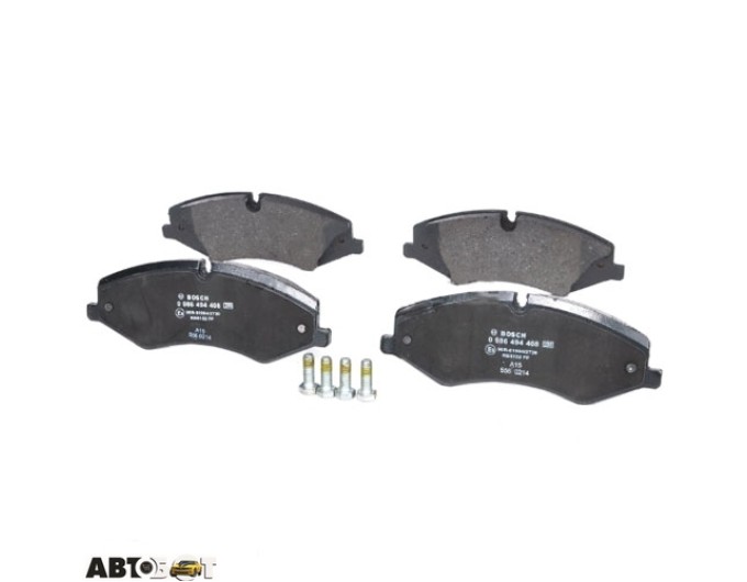 Тормозные колодки Bosch 0 986 494 408, цена: 4 037 грн.