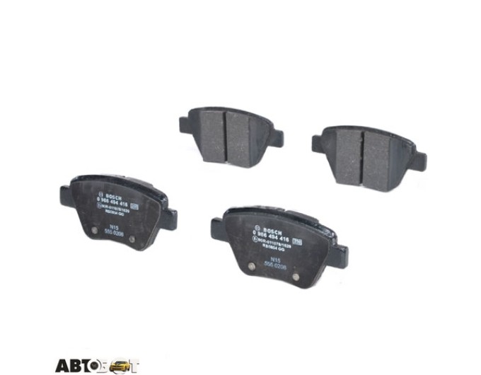Гальмівні колодки Bosch 0 986 494 416, ціна: 3 184 грн.