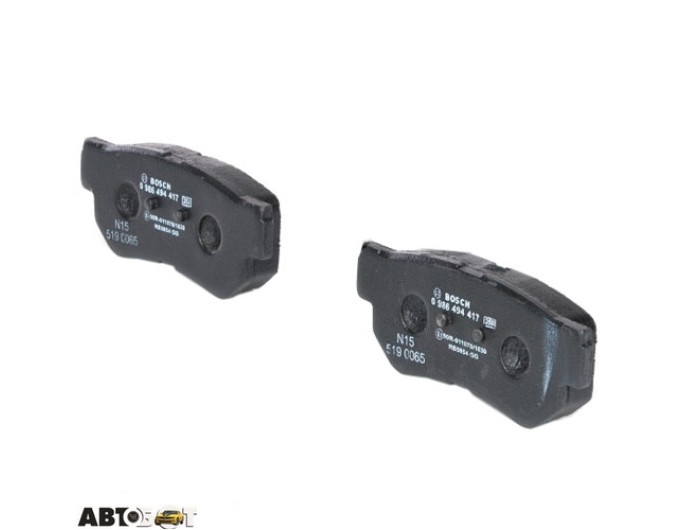 Тормозные колодки Bosch 0 986 494 417, цена: 1 839 грн.