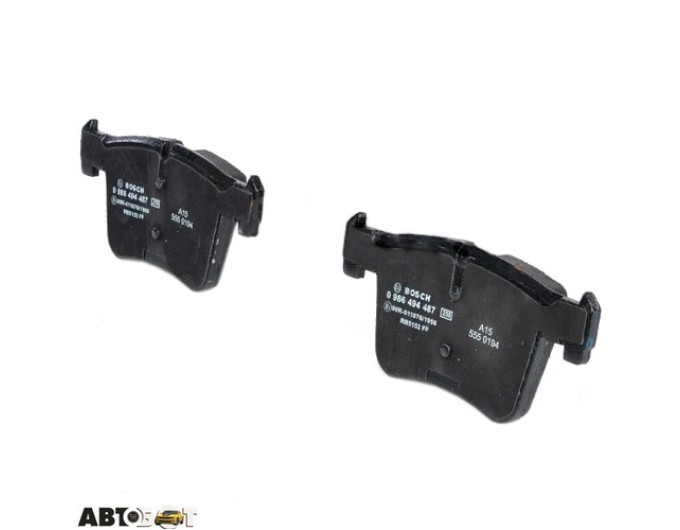 Гальмівні колодки Bosch 0 986 494 487, ціна: 4 415 грн.