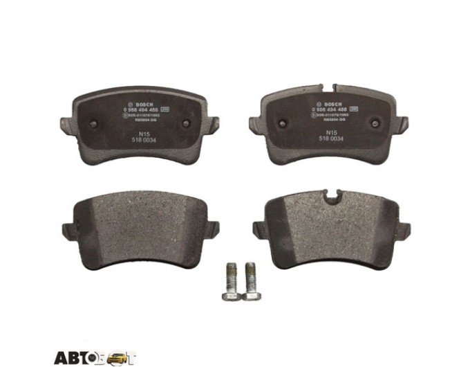 Тормозные колодки Bosch 0 986 494 488, цена: 3 120 грн.