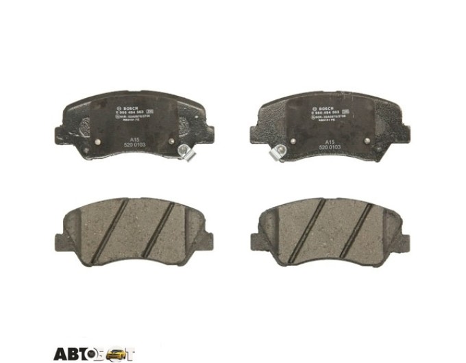 Тормозные колодки Bosch 0 986 494 563, цена: 2 193 грн.
