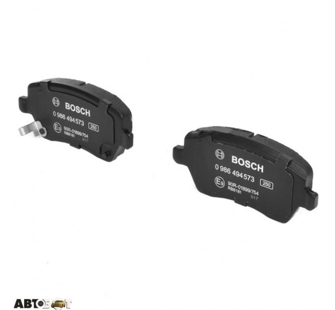 Тормозные колодки Bosch 0 986 494 573, цена: 1 221 грн.