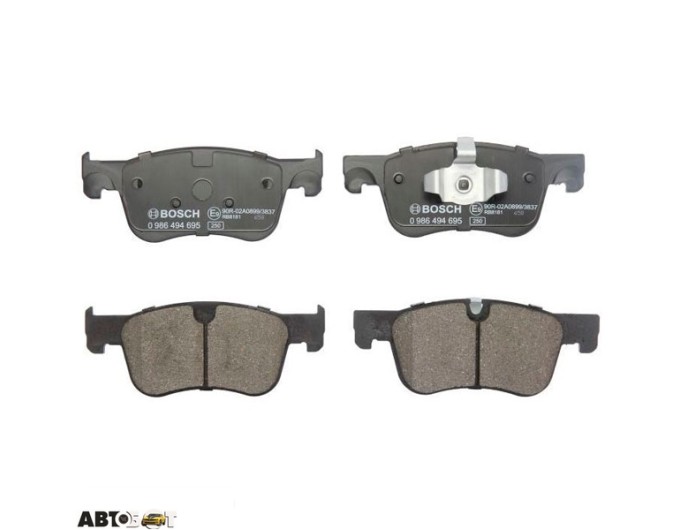 Тормозные колодки Bosch 0 986 494 695, цена: 2 552 грн.