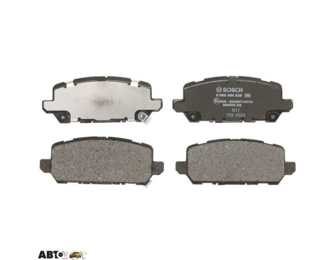 Тормозные колодки Bosch 0 986 494 838, цена: 3 783 грн.