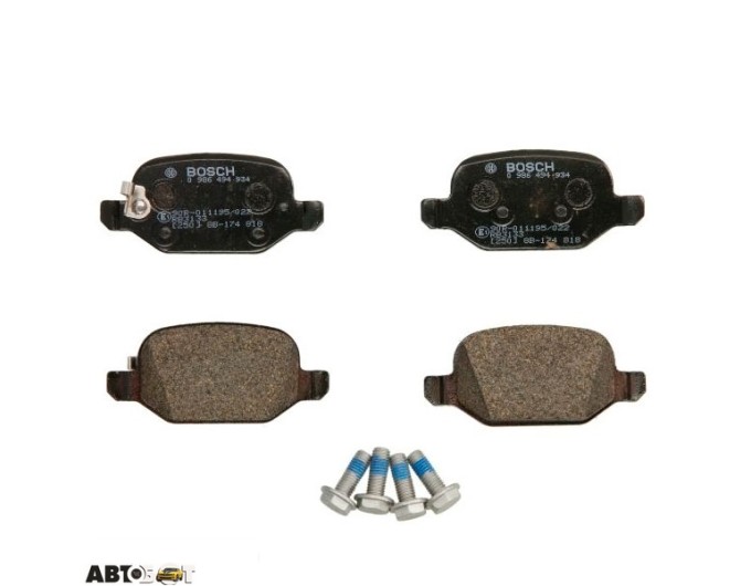 Тормозные колодки Bosch 0986494934, цена: 2 468 грн.