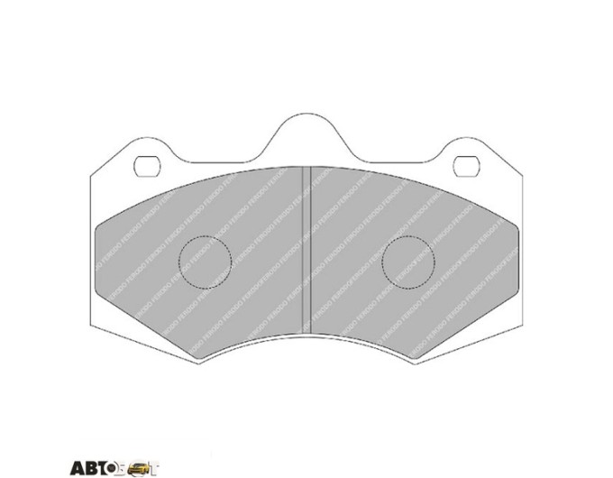 Тормозные колодки FERODO FRP3084H, цена: 17 467 грн.