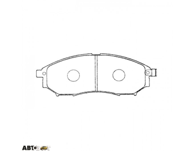 Гальмівні колодки ABE C11079ABE, ціна: 2 390 грн.