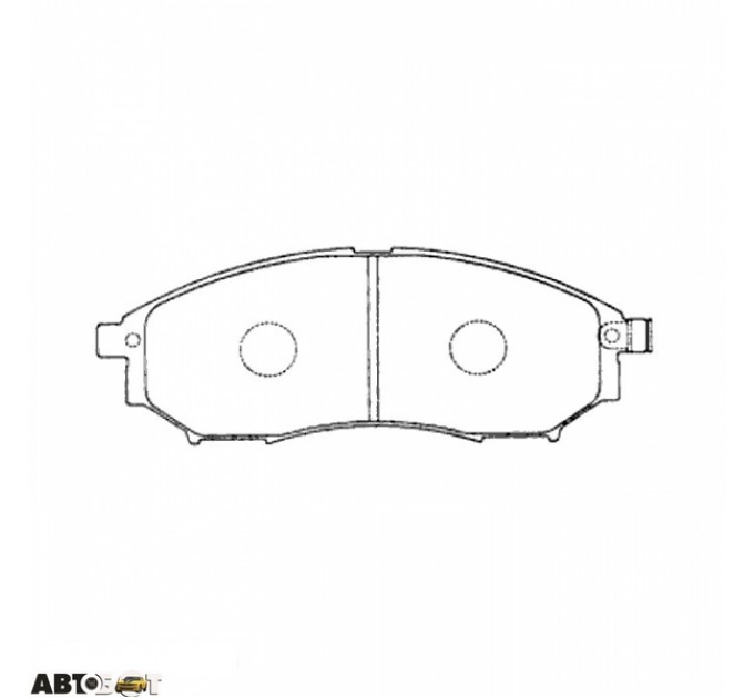 Гальмівні колодки ABE C11079ABE, ціна: 1 302 грн.