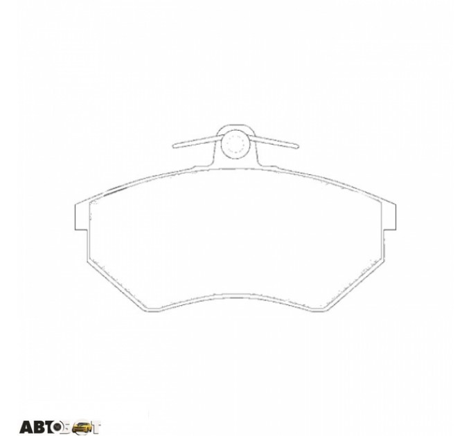 Гальмівні колодки ABE C1W005ABE, ціна: 812 грн.