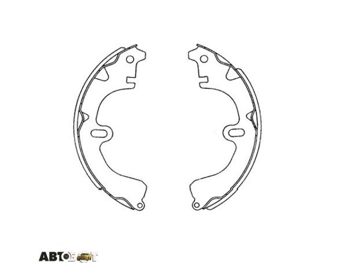 Тормозные колодки KAVO PARTS KBS-9914, цена: 1 440 грн.