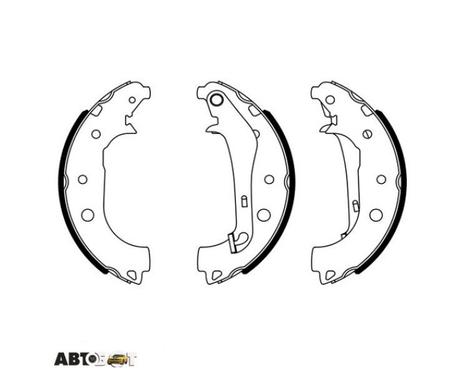 Тормозные колодки Bosch 0 986 487 957, цена: 2 789 грн.