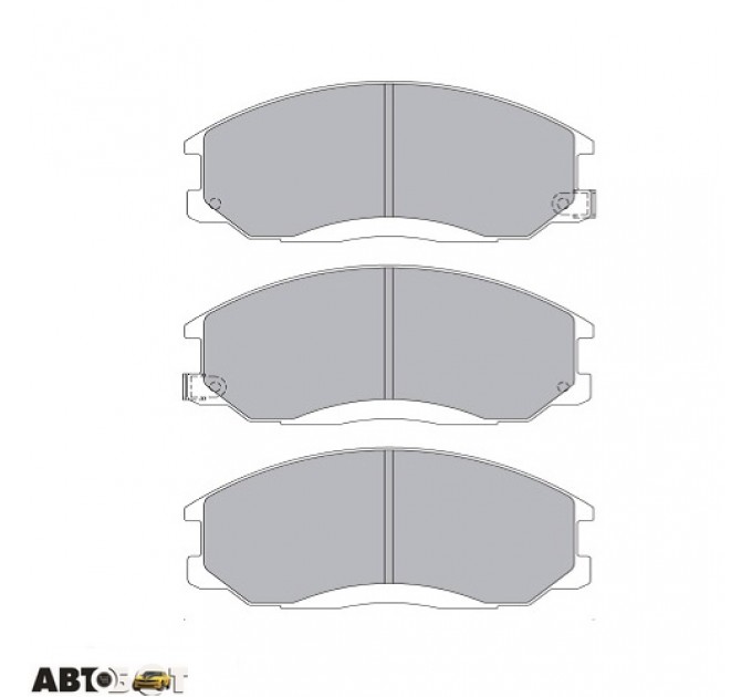 Гальмівні колодки KAVO PARTS KBP-3019, ціна: 1 028 грн.