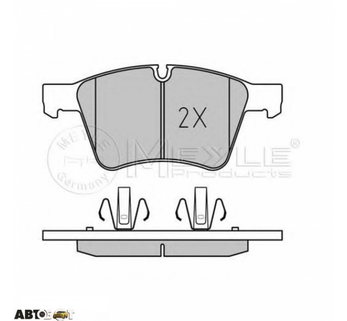 Гальмівні колодки Meyle 025 241 5120/PD, ціна: 2 501 грн.