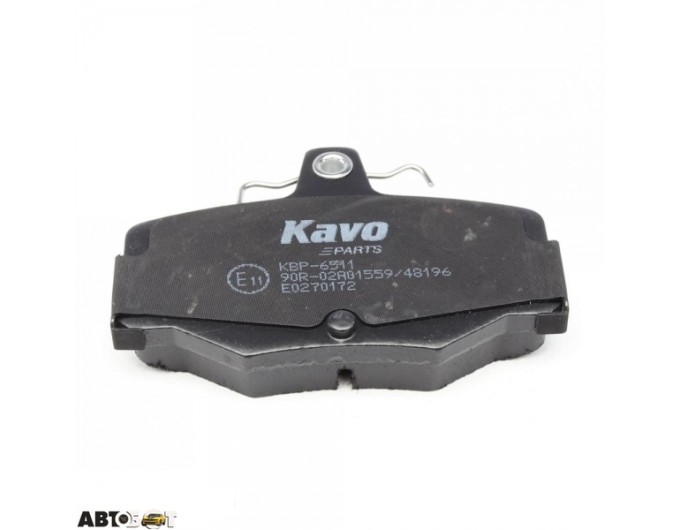 Гальмівні колодки KAVO PARTS KBP-6511, ціна: 1 360 грн.