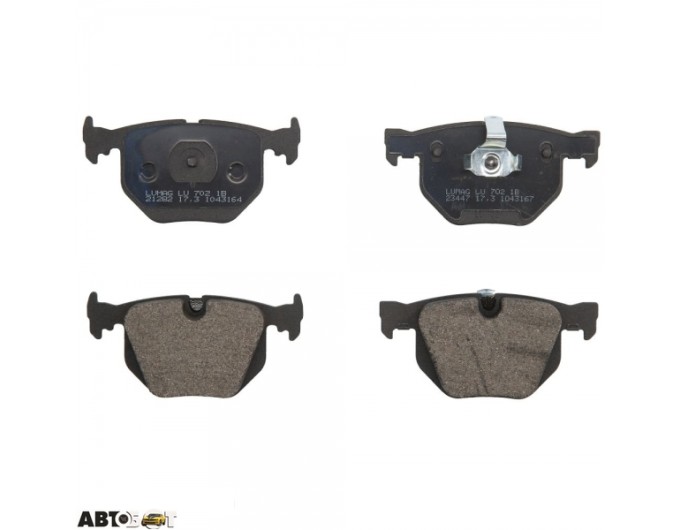 Тормозные колодки BRECK 21282 00 702 00, цена: 2 983 грн.