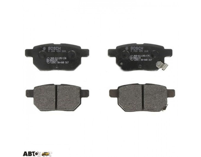 Тормозные колодки Bosch 0 986 494 328, цена: 1 846 грн.