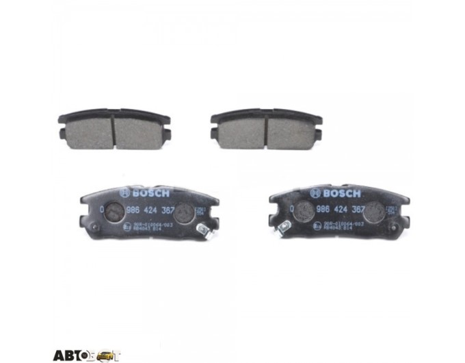 Тормозные колодки Bosch 0 986 424 367, цена: 1 568 грн.